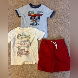 Gap boys short set size 5